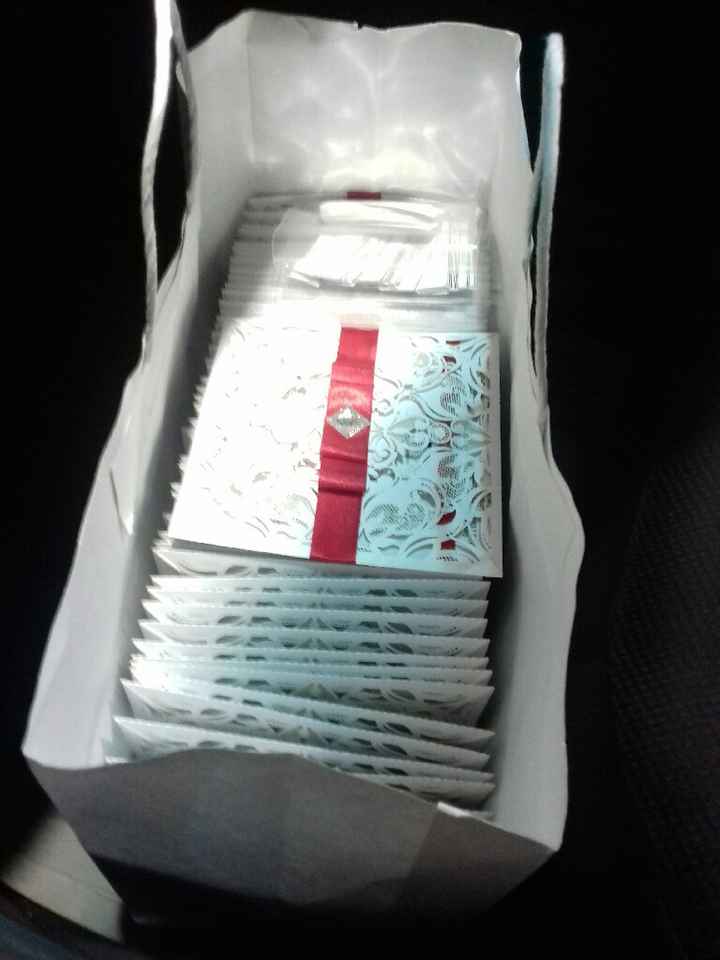 A 51 dias me entregan mis invitaciones😍 - 1