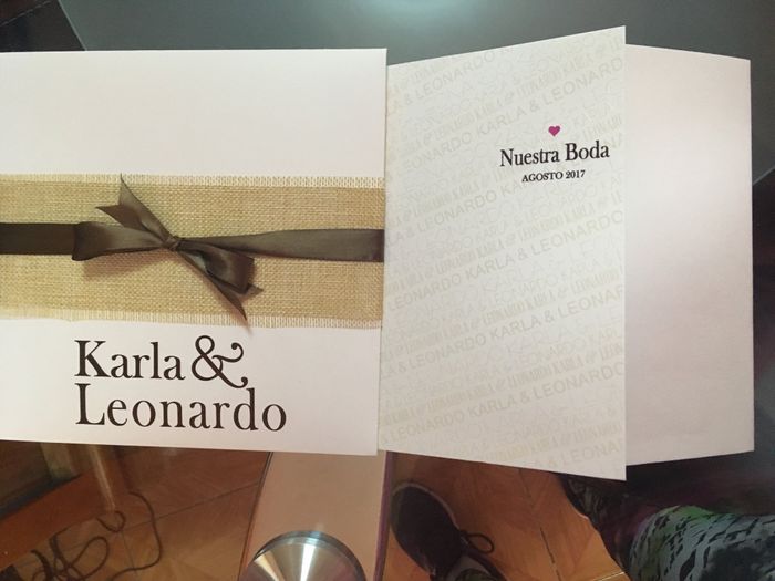 Invitaciones por fin !!!! 😌 - 2