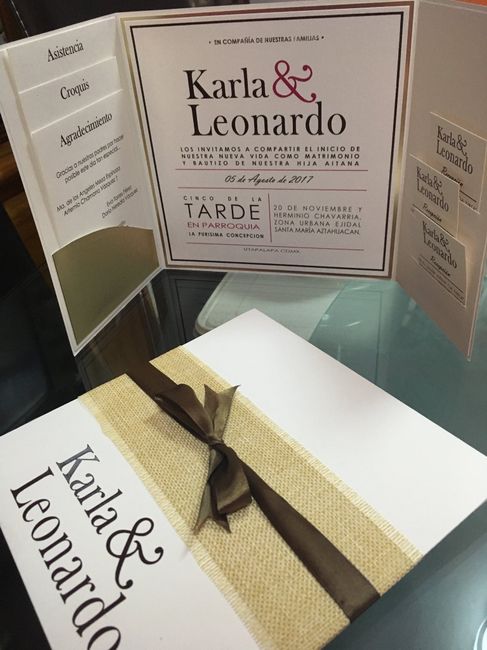 Invitaciones por fin !!!! 😌 - 3
