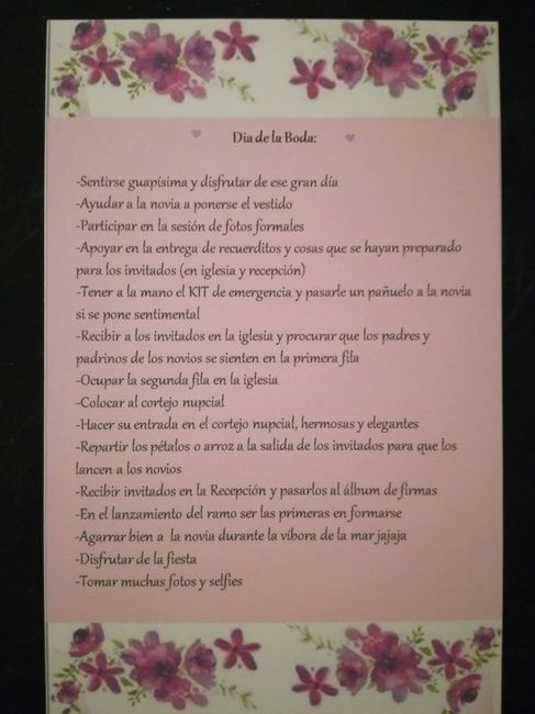 Ya tengo Madrina de ramo!! 5