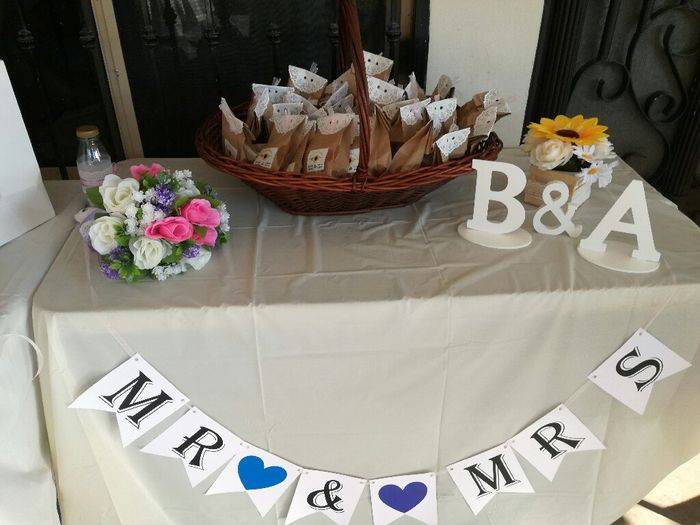 Decoración de mi boda civil 🌻 - 3