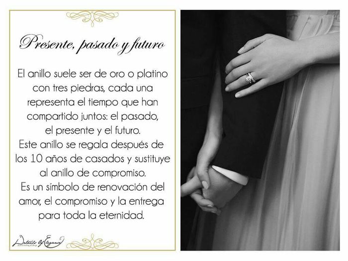 Anillos en cada etapa de la relación 6