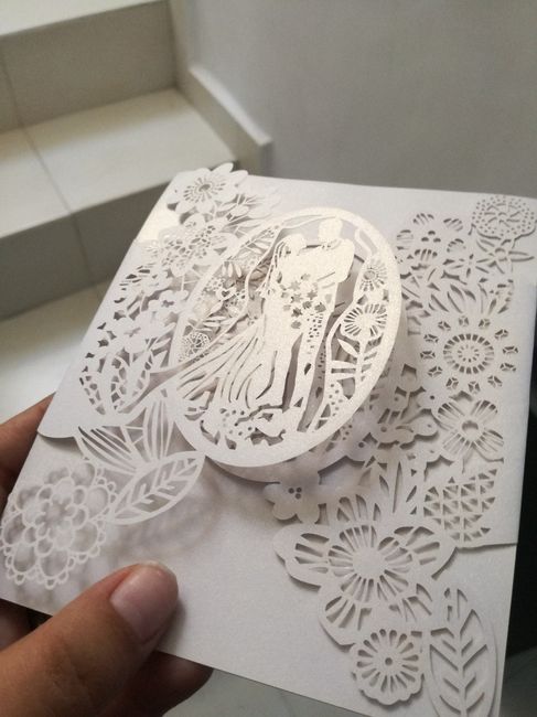 Invitacion con imagen de novios