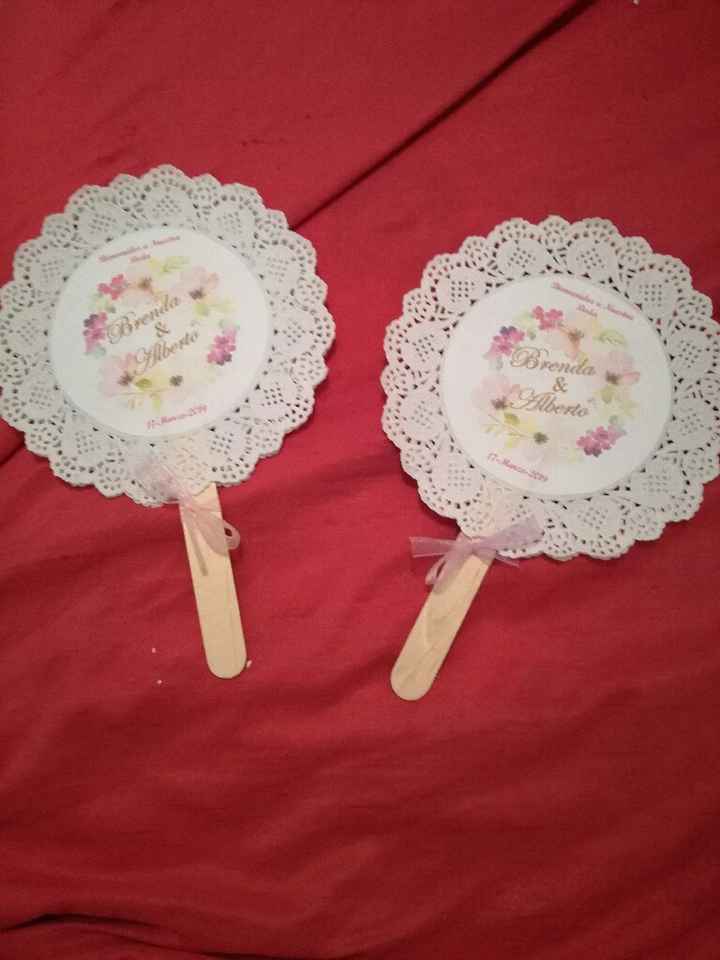 Abanicos diy para la iglesia - 2