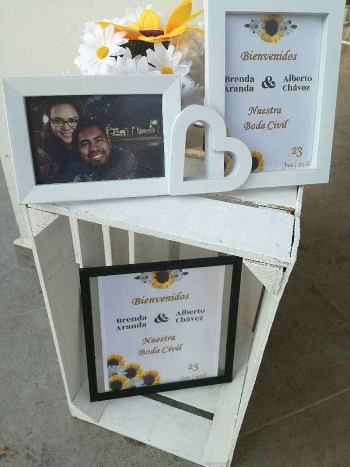 Decoración de mi boda civil 🌻 - 1