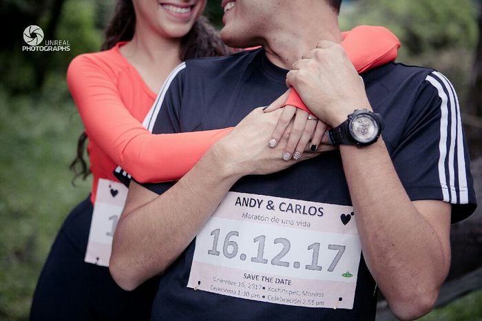  Save the date runner!! - 2