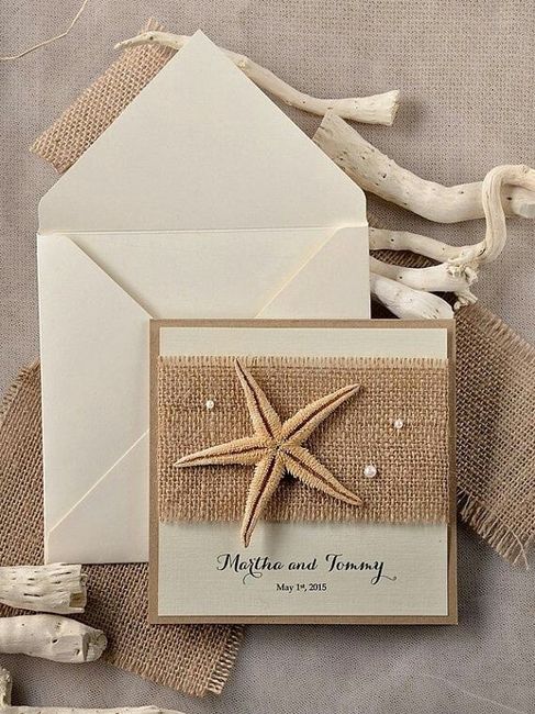 invitaciones para boda playa - 1