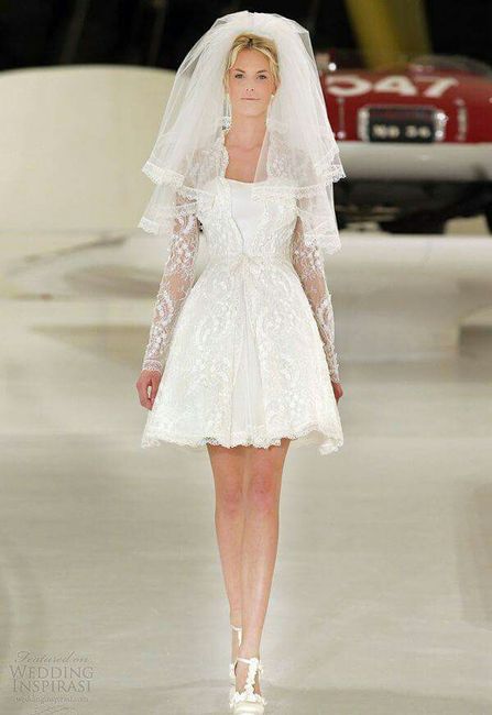  Vestidos de novia cortitos! ! - 3