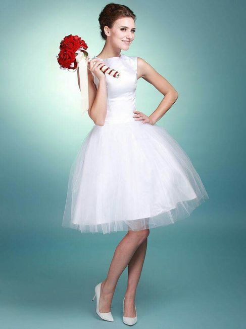  Vestidos de novia cortitos! ! - 13
