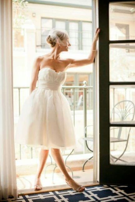  Vestidos de novia cortitos! ! - 14
