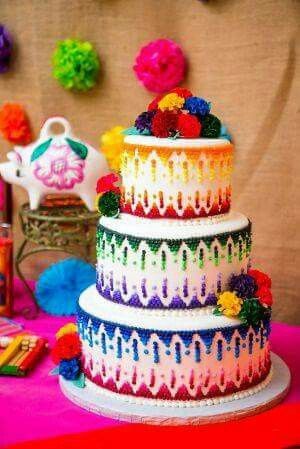  Boda Mexicana: Pasteles. - 5