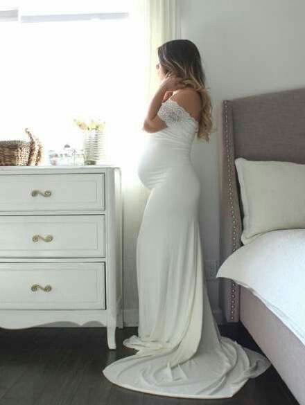 Vestidos para brides embarazadas - 8