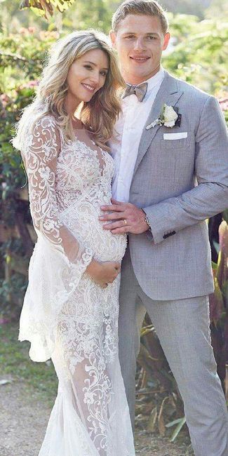 Vestidos para brides embarazadas - 10
