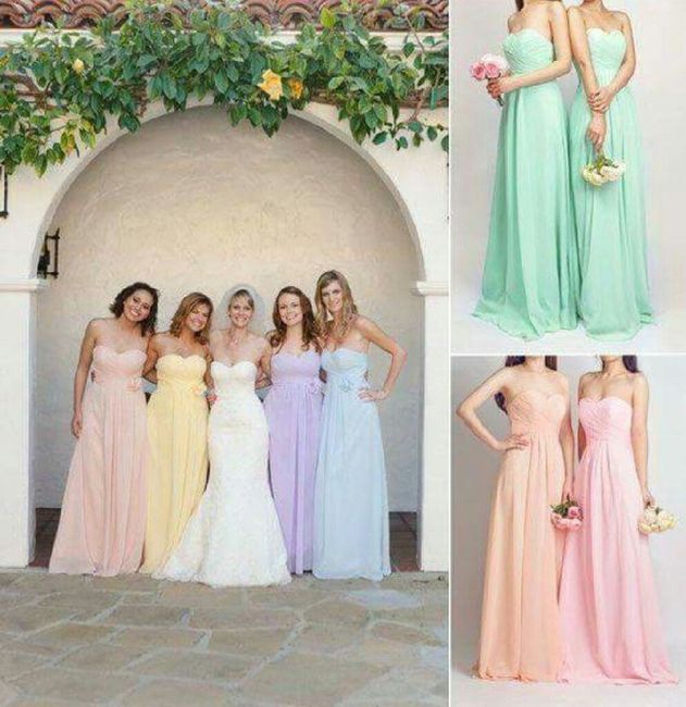 Damas en colores pastel - 8