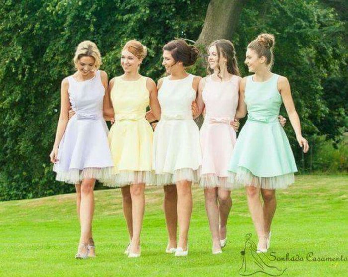Damas en colores pastel - 9