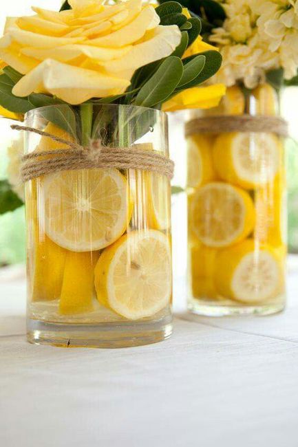 Centros de mesa con frutos - 7