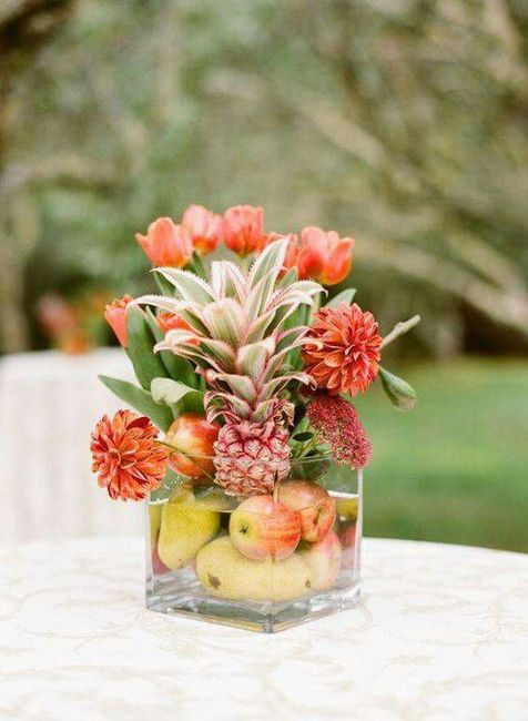 Centros de mesa con frutos - 8