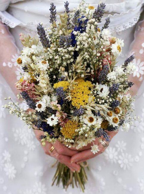 Ramos con flores secas - 8