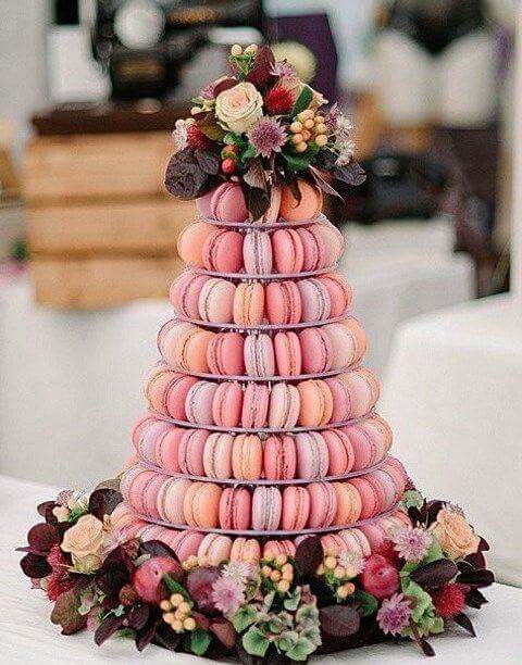 Pastel de macarrons - 9