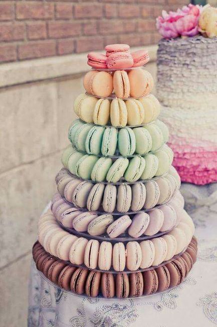 Pastel de macarrons - 10