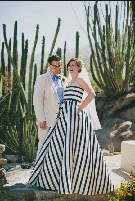 Inspiración: boda a rayas. - 23