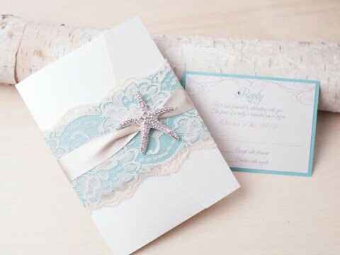  invitaciones para boda playa - 3