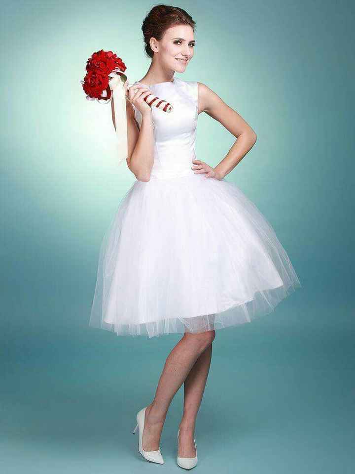  Vestidos de novia cortitos! ! - 13