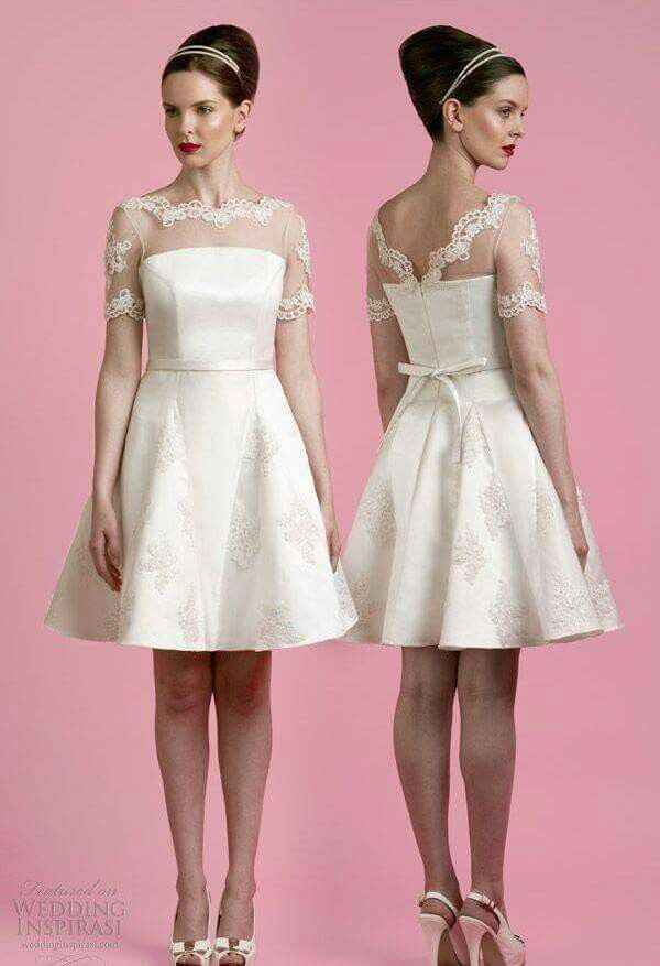  Vestidos de novia cortitos! ! - 16