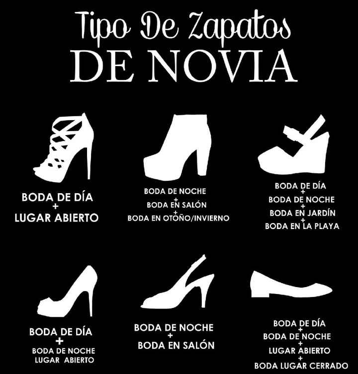 Tipo de zapatos para novia - 1