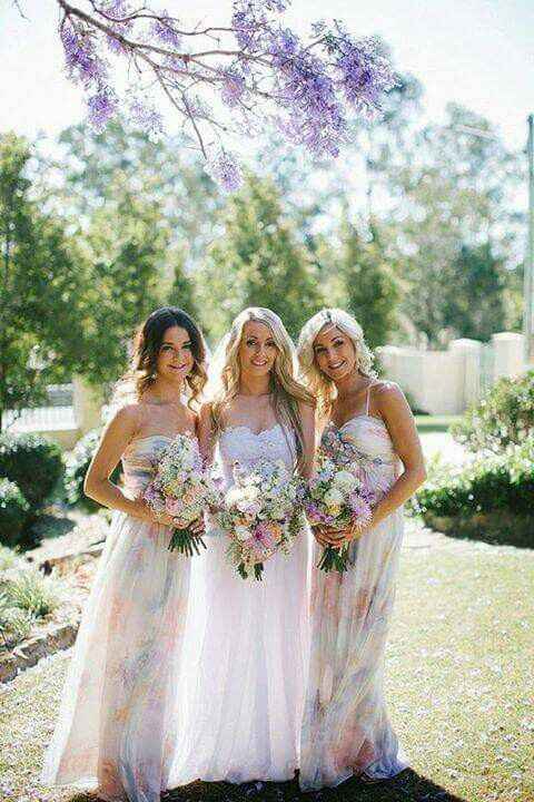Damas floreadas - 4