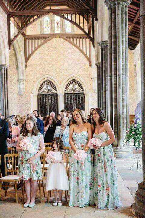 Damas floreadas - 7