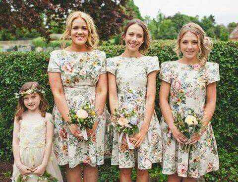 Damas floreadas - 10