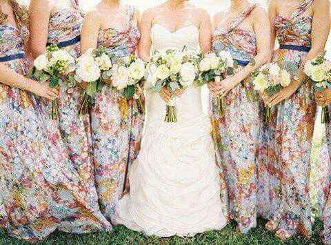 Damas floreadas - 11