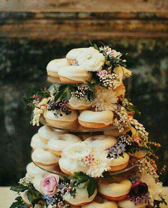 Pastel de donas. - 9