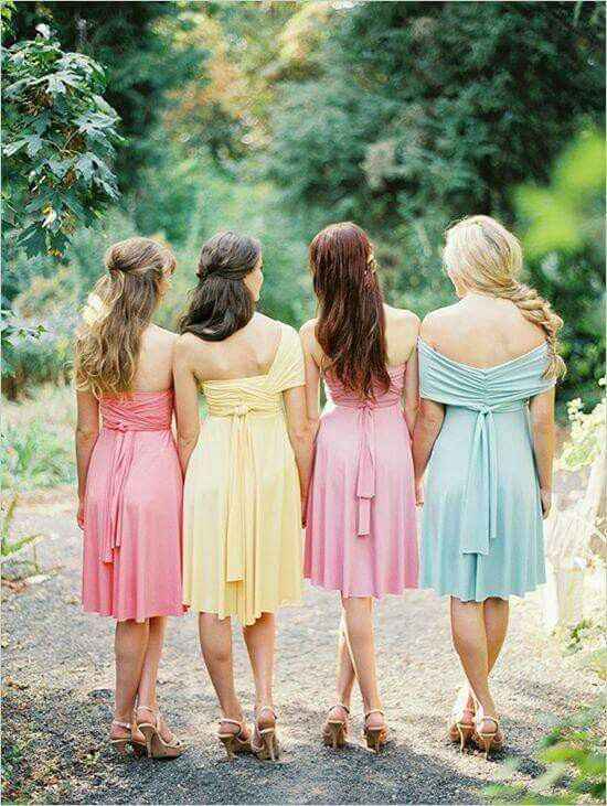 Damas en colores pastel - 2