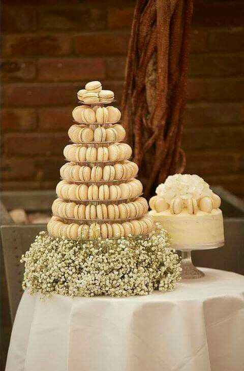 Pastel de macarrons - 3