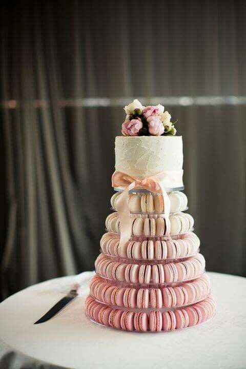 Pastel de macarrons - 7
