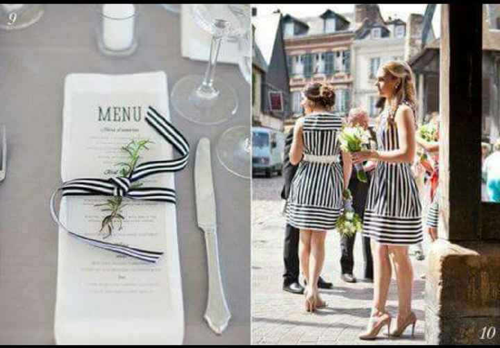 Inspiración: boda a rayas. - 34