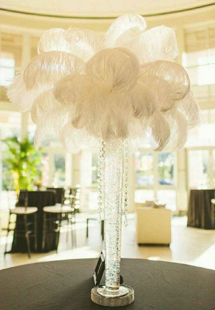 Inspiración: boda con plumas. - 19