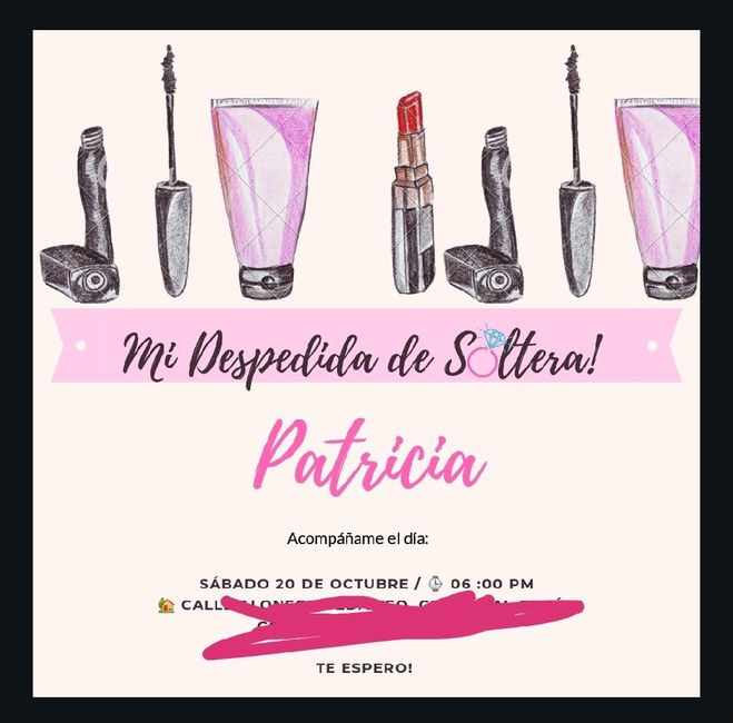 Ayuda! Invitaciones para mi despedida - 1