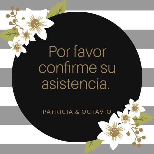 Empiezo a pedir confirmación de asistencia? - 1