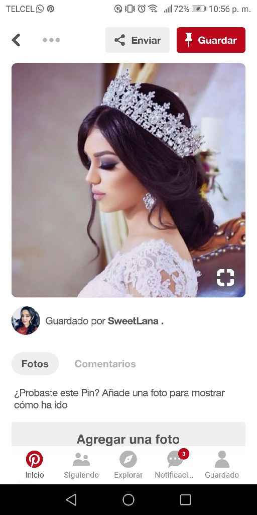 Peinados para coronas cerradas - 4