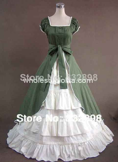 Vestidos de epoca, 1880's - 1