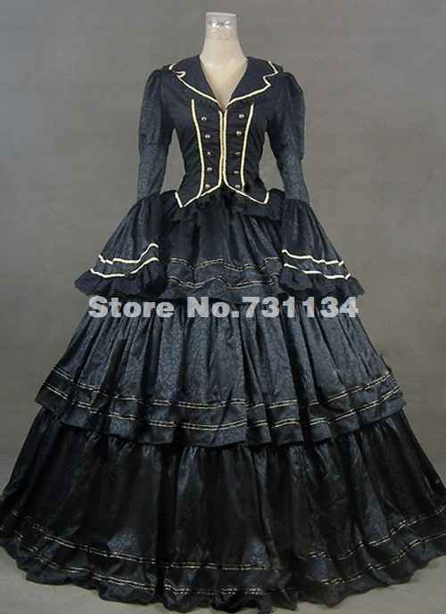 Vestidos de epoca, 1880's - 2