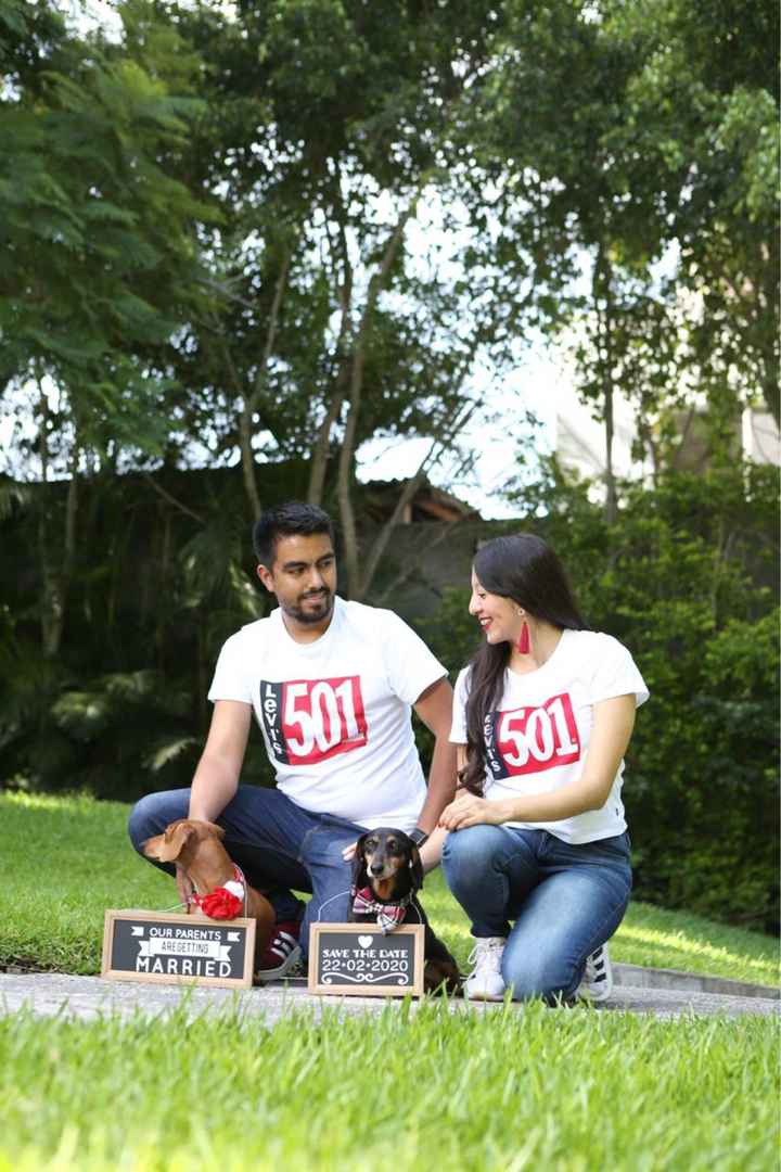 Lomitos en nuestro save the date! - 1
