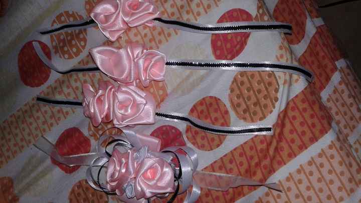 los corsajes ya listo