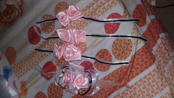 el corsaje mas elaborado es el de mi madrina