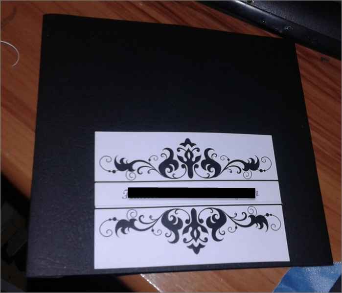 esta es la parte de atrás de mi invitacion