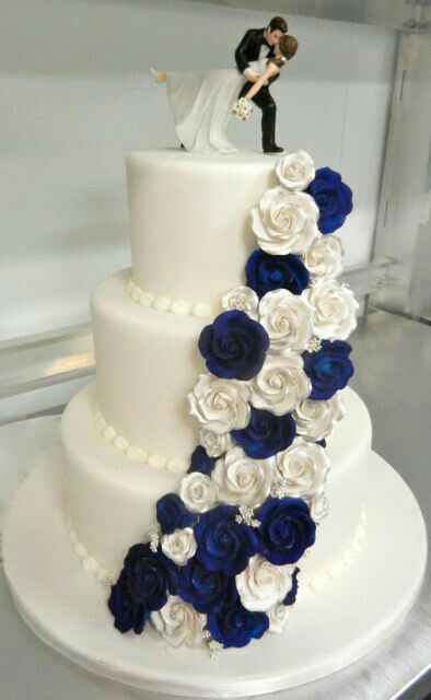 Combinaciones de colores en azul y blanco - 3