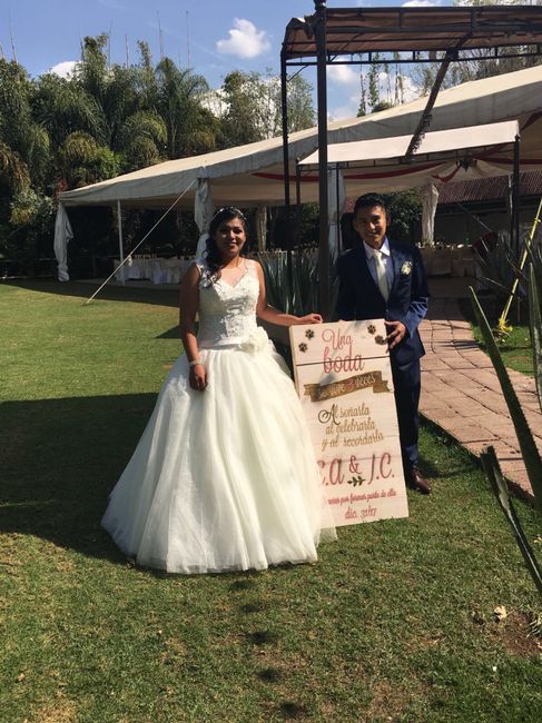  Les comparto unas fotos de mi boda - 1